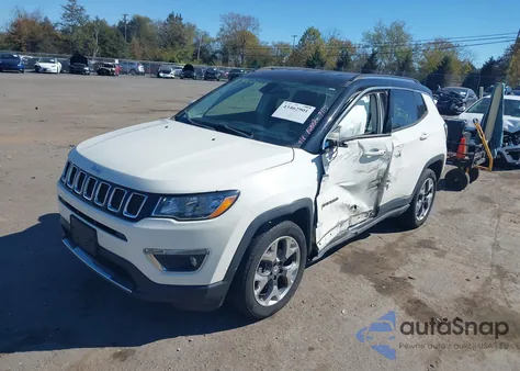 2020 Jeep Compass Limited 4X4 from USA, damaged, VIN 3C4NJDCB7LT168328